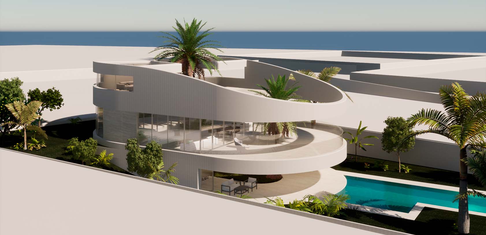 Casa sobre el mar - atlanterra 3